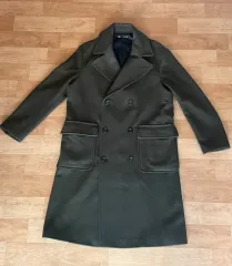 ザラ カーキ コート L
