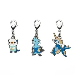 【中古】「非常に良い」ポケモンセンターオリジナル 全国ずかんメタルチャーム501・502・503