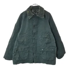 90年代 イングランド製 Barbour バブアー BEDALEビデイル オイルドジャケット ネイビー(メンズ C42/107cm)中古 古着 X1674