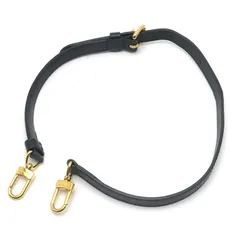 ルイヴィトン LV ショルダーストラップ 肩掛け 約74cm ブラック