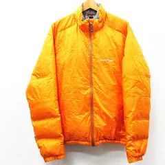 mont-bell パーマフロスト ライト ダウンジャケット ブルゾン 800FP 軽量防水 イエロー 1101342 メンズ L M005-08-0115⑫