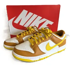 NIKE ナイキ ダンク ロー レトロ  DUNK LOW RETRO サミットホワイト/デザートオークル/ホワイト/ブライトシトロン スニーカー HF5441-113 メンズ 27.5㎝ 中古