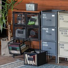 インダストリアル　インド製アイアンキャビネット インダストリアル インド製アイアンキャビネット - メルカリ