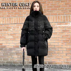 高品質 ダウンコート レディースコート ダウンジャケット 送料無料 ブラック フードなし 着痩せ 韓国風 新着 防寒服 冬服 あったか 保温 通