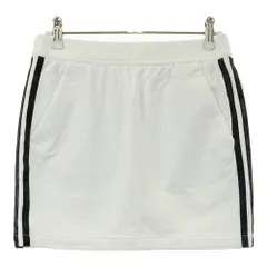 サイズ：M ADIDAS GOLF アディダスゴルフ HA0195 インナー付 ストレッチスカート  ホワイト系 [240101571075] ゴルフウェア レディース ストスト