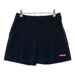 サイズ：M ADMIRAL アドミラル 2023年モデル ストレッチ キュロットスカート 起毛 チェック柄 ネイビー系 [240101596209] ゴルフウェア レディース ストスト