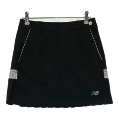 サイズ：00 NEW BALANCE GOLF ニューバランス 2023年モデル ストレッチ バックプリーツ スカート  ブラック系 [240101602610] ゴルフウェア レディース ストスト