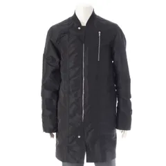 リックオウエンス 20SS MA-1 L-2B ロング  ブルゾン ジャケット アウター RU20S7969-FRT ブラック 48【中古】のサムネイル