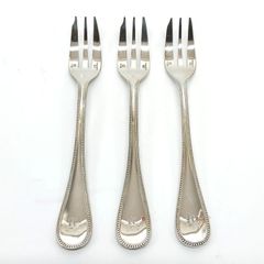 CHRISTOFLE クリストフル Perles パール ケーキフォーク 3点セット