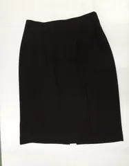 ストレートスカート　ブラック　15号【中古品】
