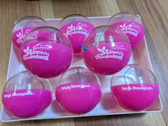 ★DISNEY RESORT　ガチャガチャ 　ギフト　プレゼント　お土産　ピンク