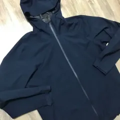 UNIQLO ユニクロ ブロックテック ウィンドブレーカー ジャケット XL ネイビー