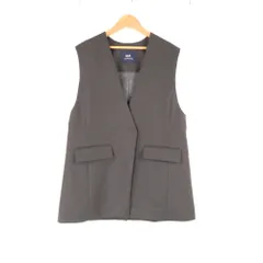 美品 la.f... ラ エフ 3605-47061 パウダーツイルストレッチジレ 2S ポリエステル100％ 洗濯機で洗える 防シワ レディース AY7625A84 