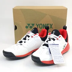 【未使用】YONEX ヨネックス SHT106 パワークッション 106 ホワイト／レッド US61/2 23.0cm 箱有