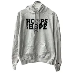 Champion プリントスウェット パーカー S ホワイト チャンピオン フーディー プルオーバー バスケットボール トップス 秋物 a801-5847