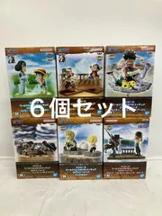 未開封 ワンピース ONE PIECE ワールドコレクタブルフィギュア  6種セット LF1424 f099