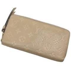 【中古】LOUIS VUITTON | ルイ・ヴィトン ジッピーウォレット モノグラム アンプラント ラウンドファスナー長財布 M60746 デュンヌ ベージュ【尾張小牧店】