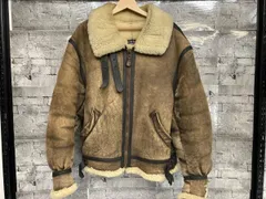 【要リペア】 AVIREX TYPE B3 AC-17755 USA製 アビレックス フライトジャケット シープスキン 