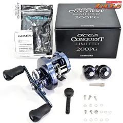 ほぼ新品❗️シマノOCEA CONQUEST LIMITED 200PG DH Shimano 20 OCEA CONQUEST LIMITED 200 – blueseabass