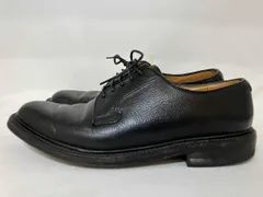 REGAL リーガル プレーントウ ビジネスシューズ ドレスシューズ サイズ25cm ブラック 黒 シボ革 型押しレザー 2509