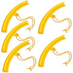 新品 リムプロテクター リムエッジプロテクター タイヤチェンジャーガードリムプロテクター 車用 リムプロテクター 長さ147mm タイヤ削除エッジ保護 保護カバー リム プラスチック製 自動車バイクオートバイ用 汎用 （イエロー）5個セット