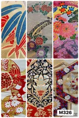 【まとめ売り】リメイク用　アンティーク　名古屋帯　6点　正絹　着物　和装　M326