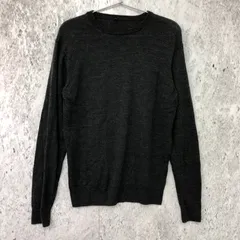 無印良品 MUJI ウール ニット セーター グレー Mサイズ 〇◇