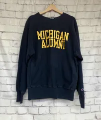 Champion Reverse Weave チャンピオンリバースウィーブ スウェット 刺繍タグ 90年代 コットン100% XLサイズ ネイビー メキシコ製