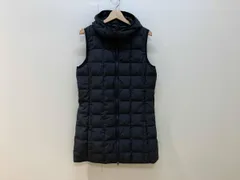 TAION & LIMONTA EAST タイオン&リモンタイースト ロングフードダウンベスト サイズM 黒 ブラック 10-40116040 レディース ダブルジップ