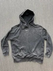 ナイキ スウッシュ ウォッシュ フーディー XL ブラック フーディー