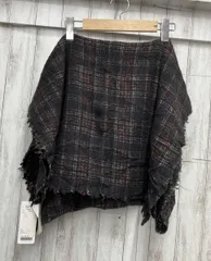 Faliero Sarti グレー系 チェック ストール・マフラー