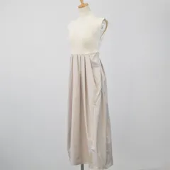 【emmi】（エミ）ニット ドッキング コクーンワンピース