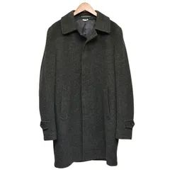 コムデギャルソンオムドゥ ブラック ステンカラーコート 赤タグ