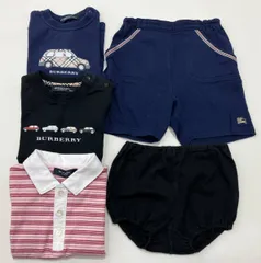 BURBERRY LONDON バーバリー 5点セット 半袖ポロシャツ 半袖Tシャツなど キッズ服 子供服 80cm 三陽商会