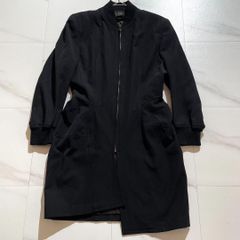 GUSLAVOLINS PARIS カーフレザー チェスターコート 黒 1 仏製 - メルカリ