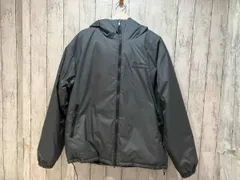 ENNOY エンノイ 24AW PADDED JACKET ロゴ刺繍 中綿ナイロンジャケット グレー AW24BRENJK03LP