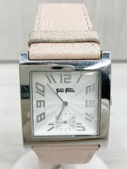 FolliFollie フォリフォリ 3針 白文字盤 クォーツ 腕時計