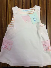 未使用　ファミリア　ジャンパースカート　ワンピース　80cm