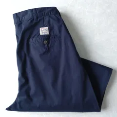 ■古着 Polo by Ralph Lauren ポロバイラルフローレン ポロチノ ダークネイビー 濃紺 ライトウェイト 実寸W34L30【L5428】