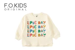 F.O.KIDS ／ エフオーキッズ 子供服　3色3柄ゆったりトレーナー 男の子 女の子