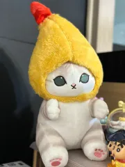 正規品> mofusand モフサンド エビフライ帽子 中型人形 /딱 1개 보유중