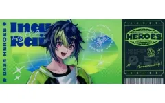 【中古】キャラカード 伊波ライ(ノーマル) 「バーチャルYouTuber にじさんじ NIJISANJI ＆ NIJISANJI EN HEROES Half Anniversary ランダムホログラムチケット風カード Dytica」