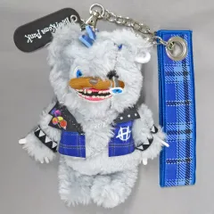 【中古】ぬいぐるみマスコット・ぬいぐるみバッジ ハミクマパンク ストラップ付きマスコットキーチェーン 「ハロウィーン・ホラー・ナイト」 ユニバーサル・スタジオ・ジャパン2025限定