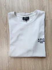 A.P.C. ロゴ半袖Tシャツ (M