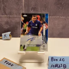 2019-20 Topps Chrome UEFA Champions League Mateo Kovacic 61/75 直筆サインカード Chelsea FC Refractor カード