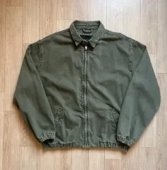 ZARA タンカー グランジ ウォッシュ デニム ジャケット