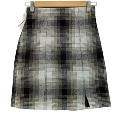ジルバイジルスチュアート JILL by JILLSTUART ループチェックミニスカート レディース JPN：M 