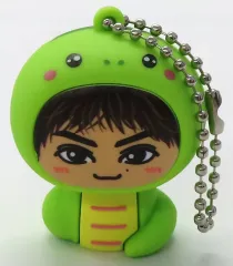 【中古】キーホルダー 白濱亜嵐(GENERATIONS) NEW YEAR 2025 着ぐるみキーホルダー ノーマル(緑色着ぐるみ) EXILE TRIBE STATION限定