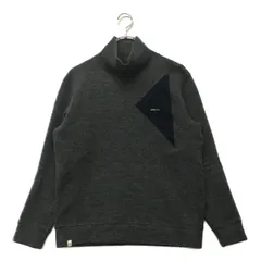 中古 メンズ アディダスゴルフ adidas GOLF セーター L グレー ハイネックセーター 切替