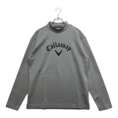 中古 メンズ キャロウェイ Callaway 長袖シャツ LL グレー モックネック